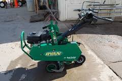 Sod cutter for rent.